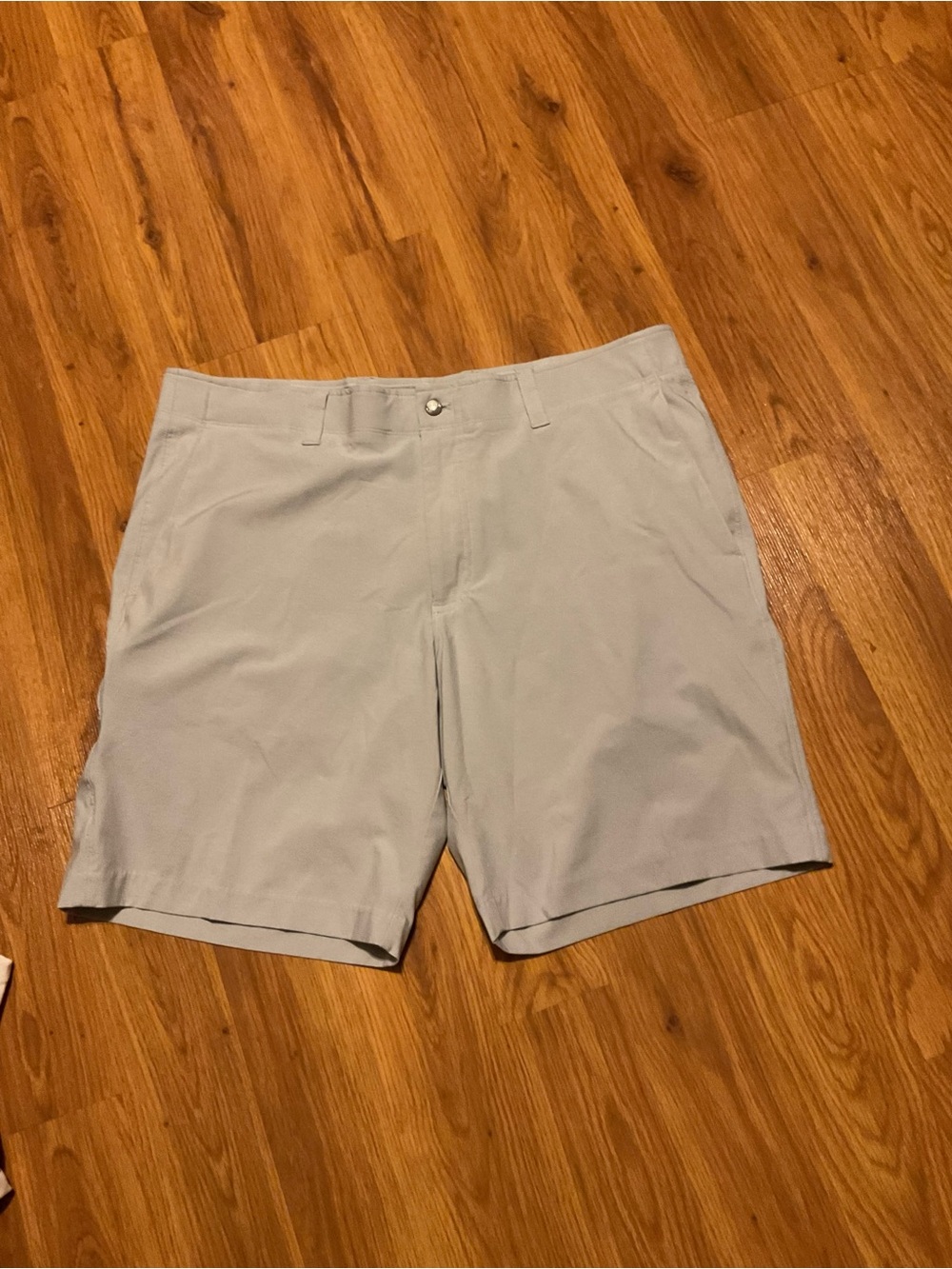 Callaway Mens Opti-Dri Performance Stretch Golf Short Light Gray Size 38